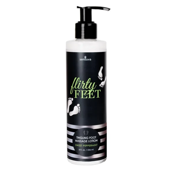 Flirty Feet Tingling Foot Massage Lotion - Sweet Peppermint