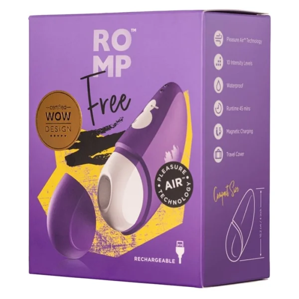 Romp - Free - Mini Clitoral Suction Toy — image 9 of 9