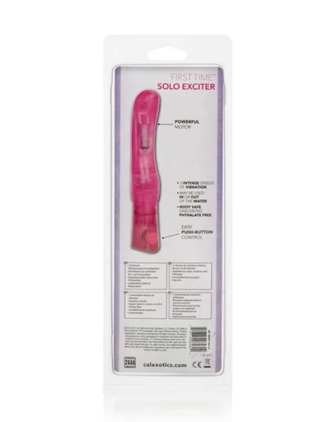 First Time Solo Exciter - Pink - 5.25 Inch