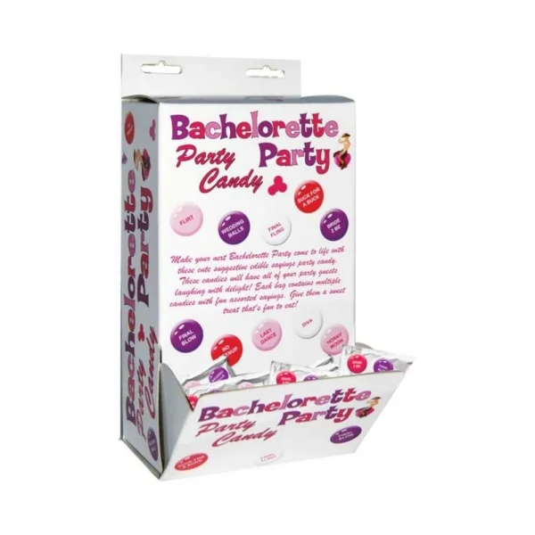 Bachelorette Party Candy Counter Display 50 Packs Per Display