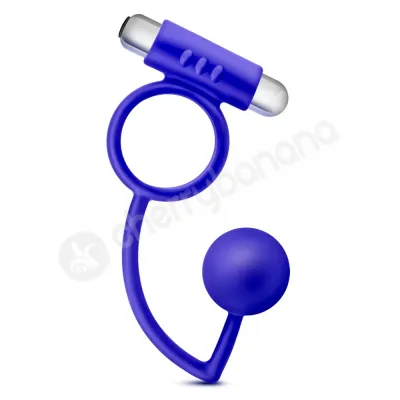 Performance Penetrator Anal Ball With Vibrating Cock Ring