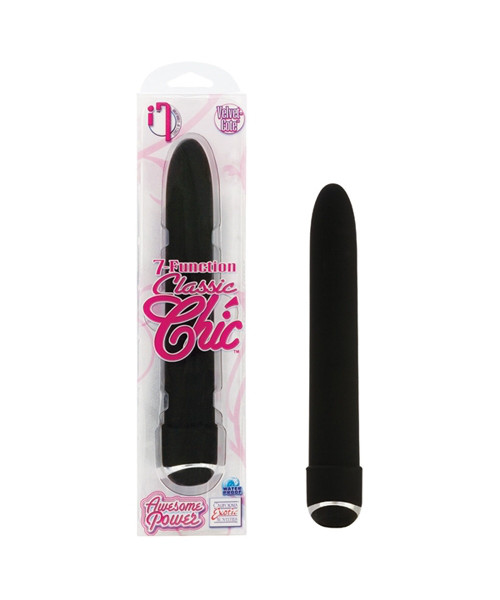 7-Function Classic Chic - Black 6/15cm