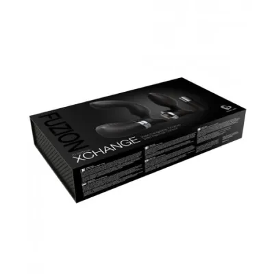 Fuzion Xchange Prostate Massager Set 10 Speed Black