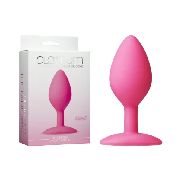Platinum The Minis Spade Medium Butt Plug — image 4 of 7