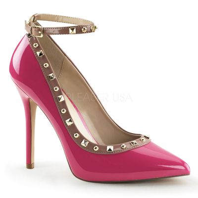 5 inches Heel 3 8 inches Hidden Platform Two Tone Pump