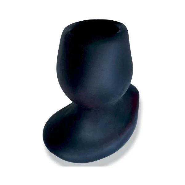 Butt Plugs:  Oxballs Morphhole-1 Gaper Plug Small Black Ice