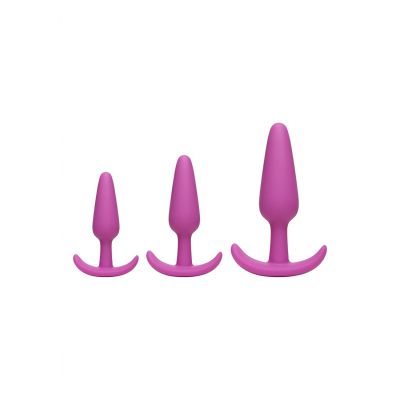 Naughty 1 Trainer Set Pink Butt Plug Set
