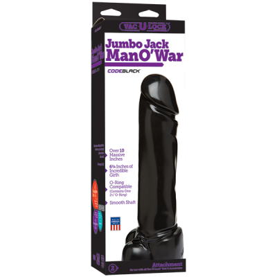 Vac U Lock CODE BLACK JUMBO JACK 10 MAN O WAR