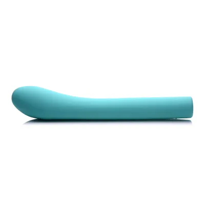 5 Star 9x Come hither G spot Silicone Vibrator Teal