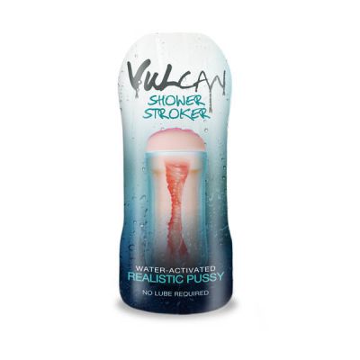 CyberSkin H2O Vulcan Shower Stroker Flesh Water Activated Pussy Stroker