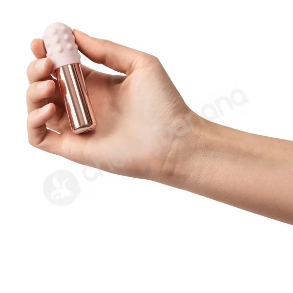 Le Wand Rose Gold Chrome 15 Speed Powerful Bullet Vibrator