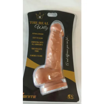Real Willy 6 inches Caramel Tan Dildo