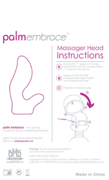 PalmEmbrace Head Attachment (For Use With PalmPower) — image 14 of 14