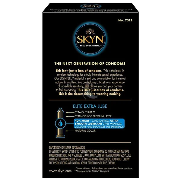 LifeStyles SKYN Elite Extra Lubricated Condoms (12-Pack) — image 13 of 13