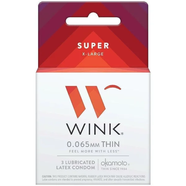 Okamoto Wink Super XL Large Size Condoms (70% Off) — image 15 of 16