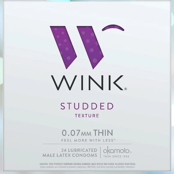 Okamoto Wink Studded Condoms | Textured Pleasure — image 16 of 16