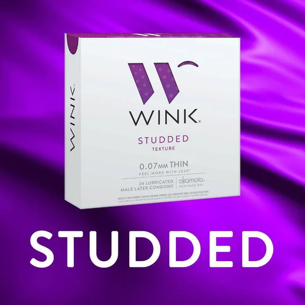 Okamoto Wink Studded Condoms | Textured Pleasure — image 9 of 16