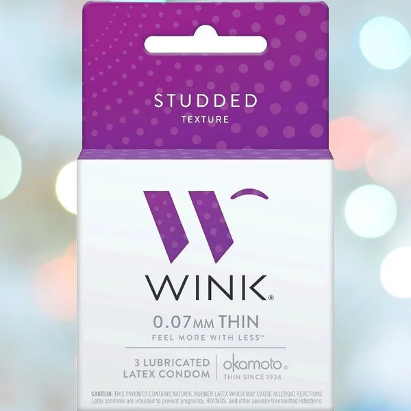Okamoto Wink Studded Condoms | Textured Pleasure — image 14 of 16