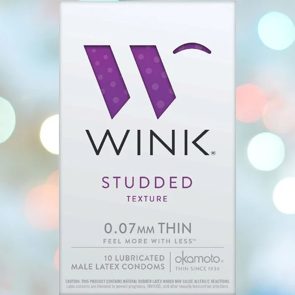 Okamoto Wink Studded Condoms | Textured Pleasure — image 15 of 16