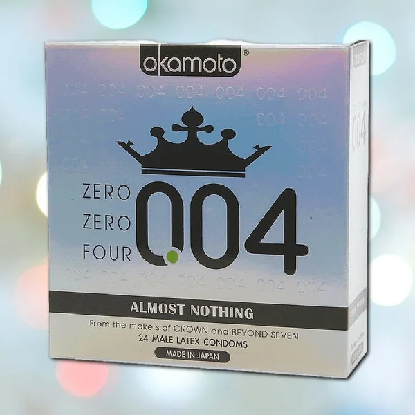 Okamoto 004 Zero Zero Four Ultra-Thin Condoms (IN-STOCK) — image 9 of 11