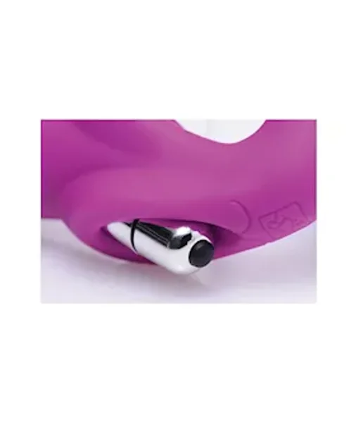 Vibrating Strapless Silicone Strap-on Dildo - Pink - 9.5 Inch — image 10 of 11