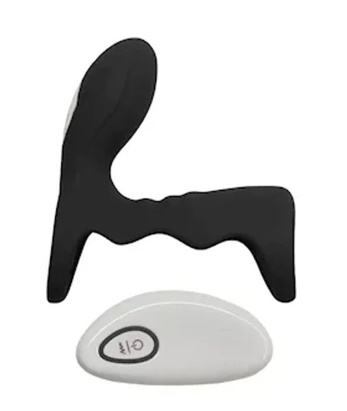Nix Vibrating Cock And Ball Cage  - Black — image 2 of 2