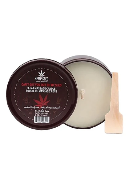 3-in-1 Massage Candle 6oz in Can't Get You Out Of My Sled