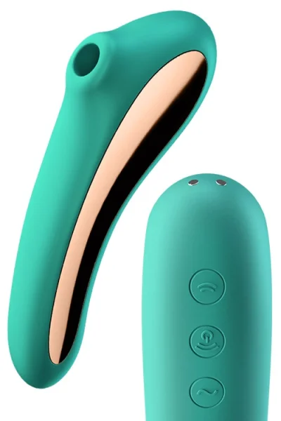 Satisfyer Dual Kiss Air-Pulse Clitoral and G-Spot Vibrator