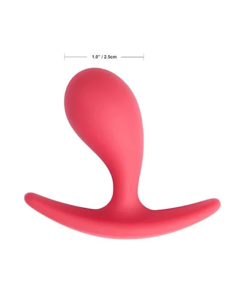 Share Satisfaction Small Curved Plug - Pink