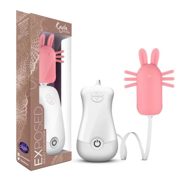 Exposed Kayla Bunni Dusty Rose Pink Vibrator — image 8 of 8