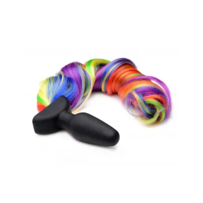 Tailz Vibrating Rainbow Tail Plug