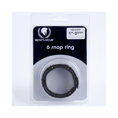 Spartacus Six Speeds Leather Cock Ring