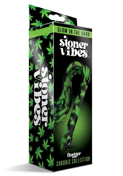 Stoner Vibes Chronic Collection Glow in the Dark Flogger