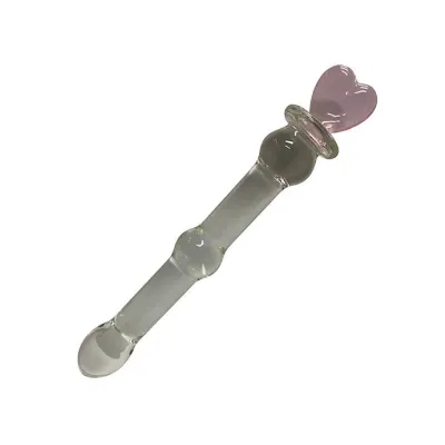 Lucent Bulbed Glass Massager 6 6 Inch