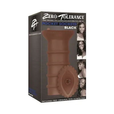 Zero Tolerance Pocket Socket Masturbator Black