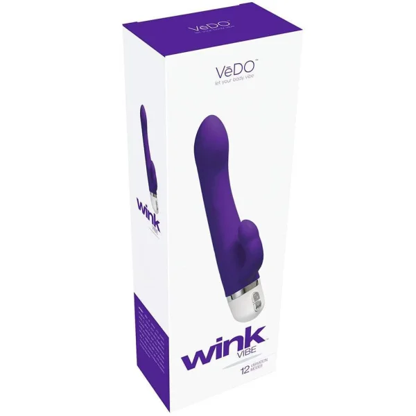 Wink Dual Action Silicone Vibrator