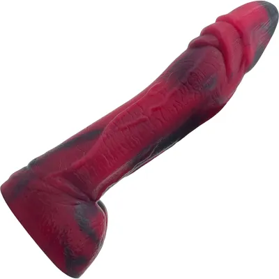 Topped Toys ARTEMIS 93 12 Giant Silicone Dildo With Vac U Lock Forge Red