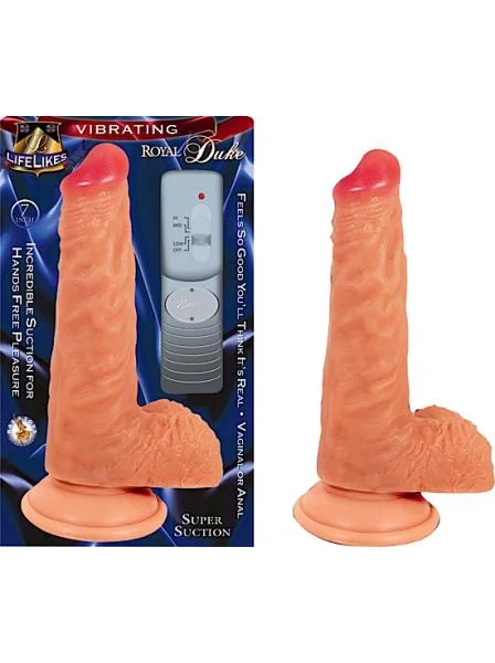 Lifelikes Vibrating Duke 7in