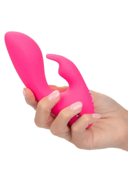 California Dreaming So. Cal Sunshine Rabbit Style Silicone Rechargeable Vibrator by CalExotics