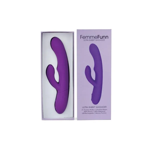 Femme Funn Ultra Rabbit Vibrator - Purple