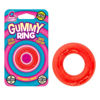 Gummy Red Cock Ring