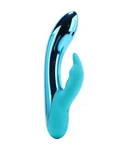 Dazzled Brilliance - Rabbit Vibrator - Teal — image 6 of 10