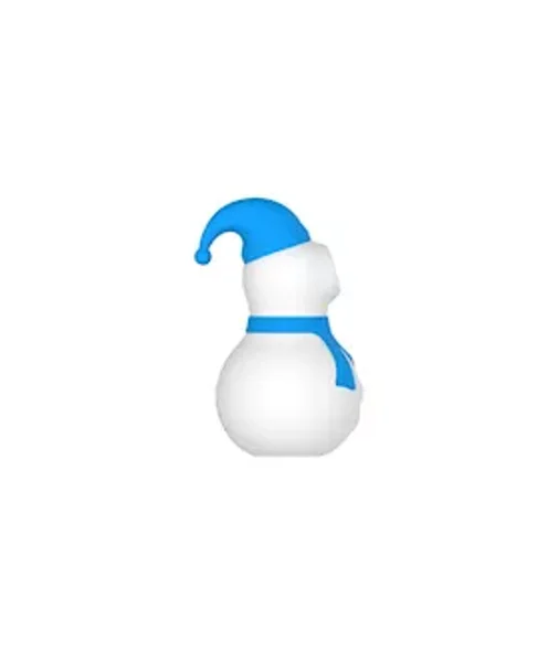 Snowman Vibrator - Blue — image 8 of 8