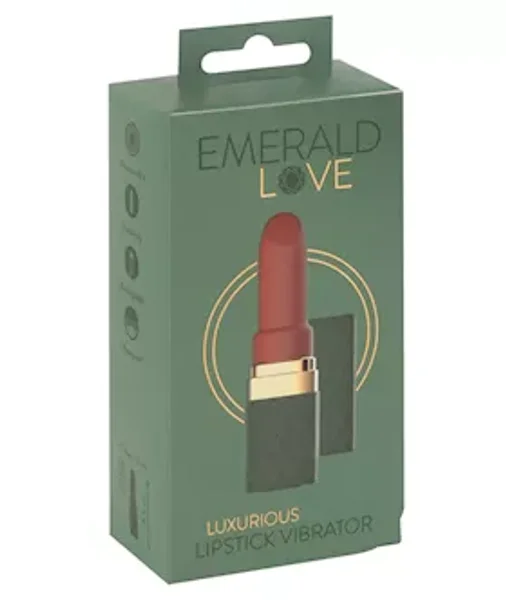 Emerald Love Luxurious Lipstick Vibrator  - Green — image 21 of 22