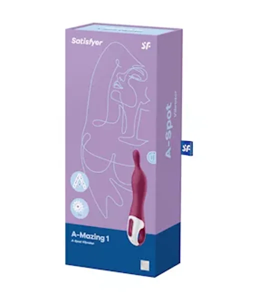 Satisfyer A-mazing 1 - 8.5 Inch - Ruby — image 11 of 11