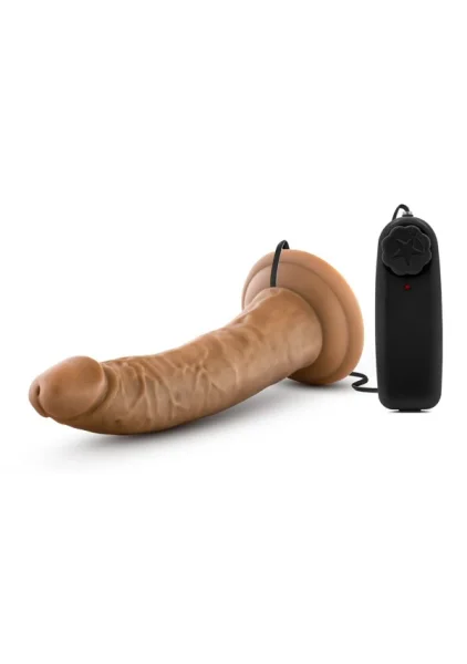 Dr. Skin - Dr. Dave - 7" Vibrating Cock with Suction Cup