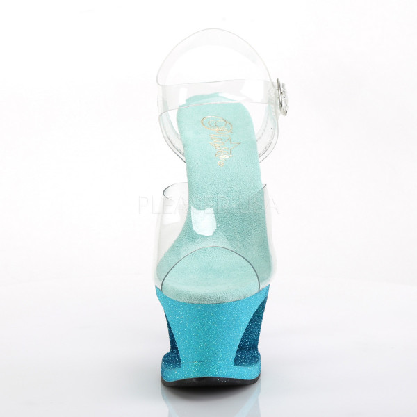 7 inches Heel, 2 3/4 inches Cut-Out PF Ankle Strap Sandal — image 14 of 25