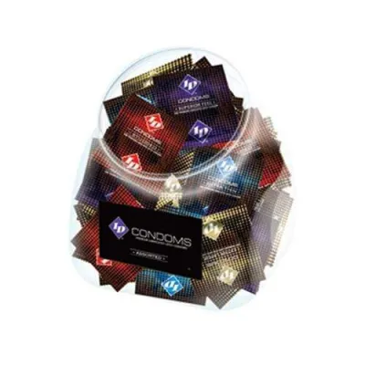 ID Condoms Assorted 144 Piece Jar