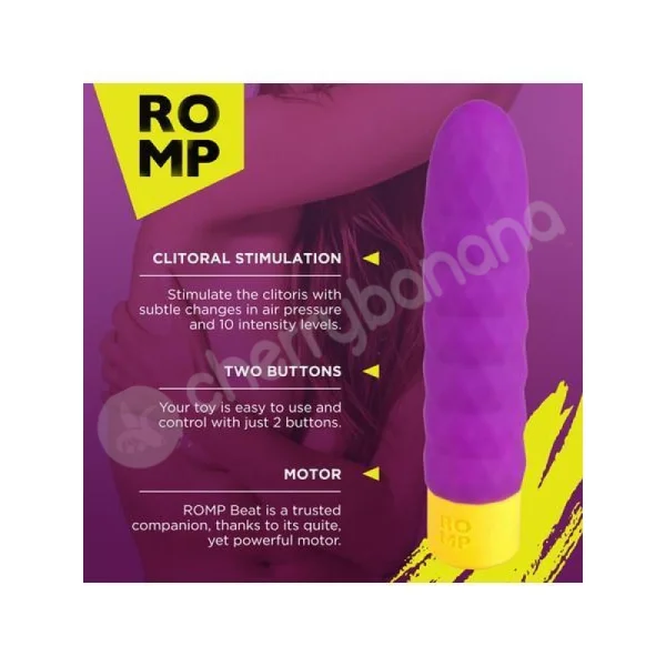 Romp Beat Purple Rechargeable Vibrator