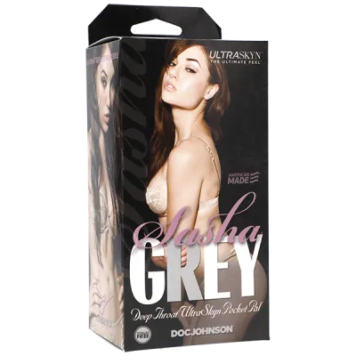 Doc Johnson Signature Strokers Sasha Grey Deep Throat Pocket Pal